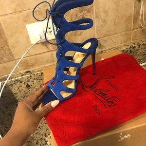 christian louboutin shoes worn 3 times authentic
